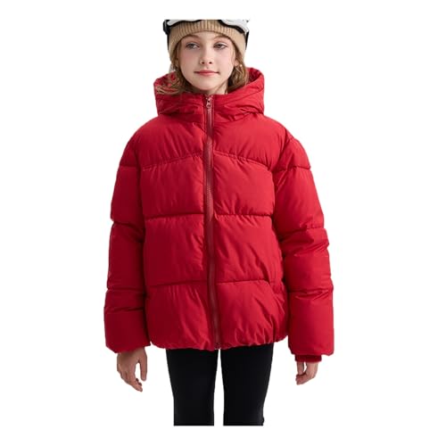 Kids Boys Girls Winter Coats Thicken Warm Hooded Puffer Padded Jackets Zip Mid Long Down Coat Windbreaker Snow Outwear2