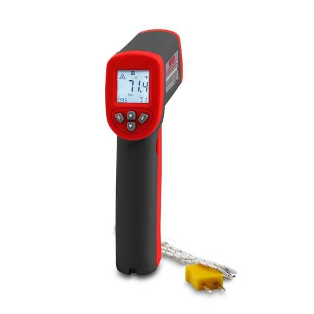 Triplett Thermomètre IRT227 12:1 à entrée unique type K/J, -58 à 1400 °F (-50 à 600 °C)