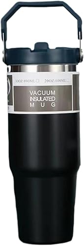 Miniatura 1 de Termo de alta capacidad de 30 onzas para café, taza grande de viaje con tapa, aislamiento al vacío, bebidas calientes, acero inoxidable chino, King