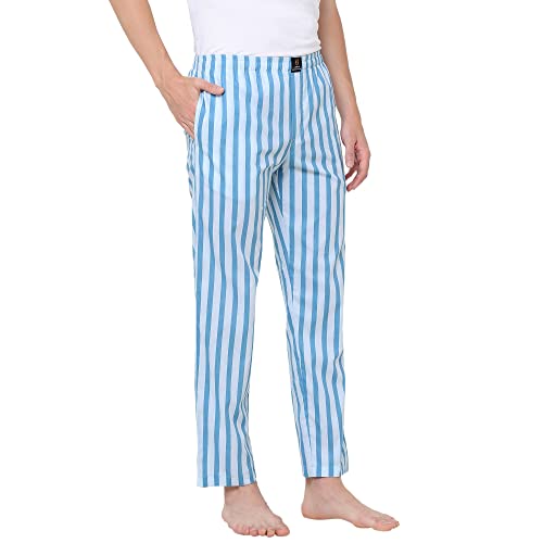 Image of Urban Scottish Men's Lounge Pants 100% Cotton Men's Lounge Night Pant Comfortable Leisure-Wear Lower with an Elastic Waist-Band and Regular Fit Track Pants, Machine Washable Stay at Home