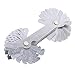 ChgImposs Screw Thread Pitch Cutting Gauge Tool Set, Stainless Steel Centre Gage with 55 Degree Inch System & 60 Degree Metric System