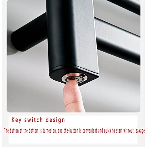 Riel para baño en espacio de aluminio de diseño recto minimalista 4