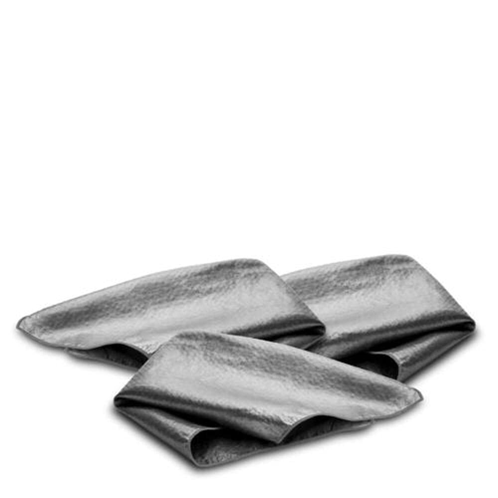 TRU47 10” Stellarcleenz Sanitized Silver Cloth - High Performance Silver Cleaning Cloth/Smooth Silver Fabric/Self Sanitizing/Long Lasting/Stain-Free/Clean Your Hands, Accessories When In Public