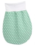 Frühling/Sommer Lilakind Schlafsack Strampelsack Pucksack Frühling/Sommer Sterne Mint Weiß 12-18 M