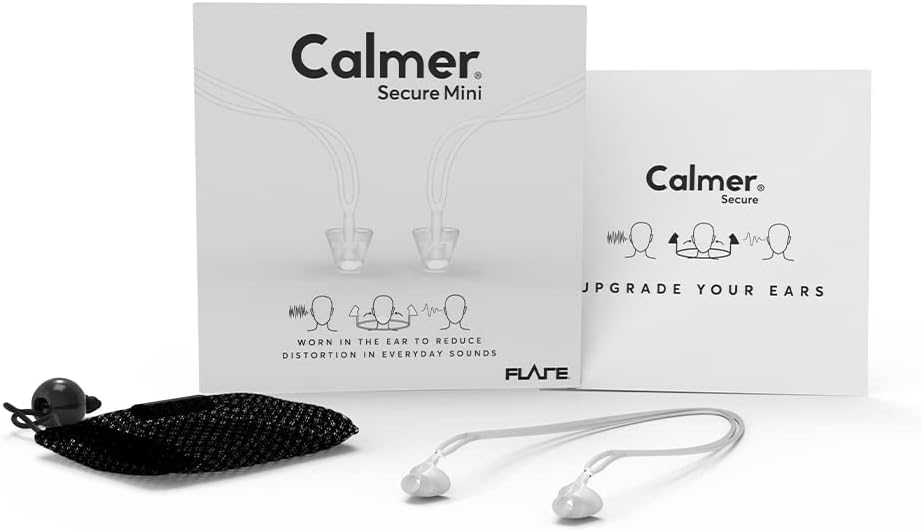 Flare Calmer Secure Mini, Translucent, 1 pair (Pack of 1) - Image 4