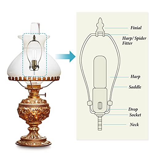 2 Pcs Lamp Light Kit Table Repair Make A Lamp Kit With 3 Way Socket Diy Lamp Wiring Parts Lamp Rewire Kit For Diy Lamp Design #TOP2