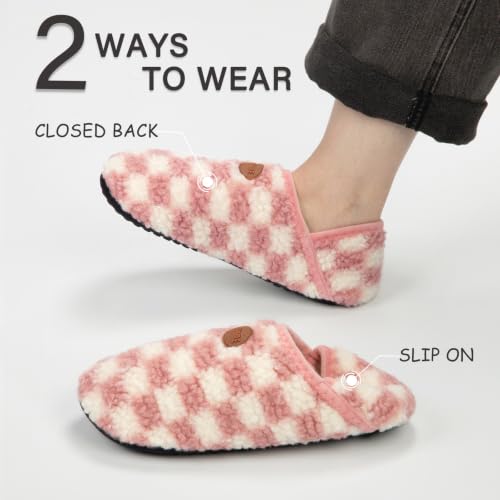 Image of ATHMILE House Slippers for Women Men Indoor Barefoot House Shoes Soft Socks | Furry Slip on Cozy Comfy Flexible Machine Washable Home Bedroom Travel Hospital Yoga Gifts for Mom Grandma