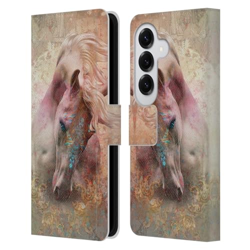 Étui Samsung Galaxy S26 Cuir Anti-Choc avec Rangement Style Cheval