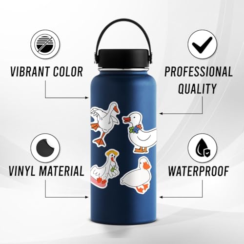 Autocollants en vinyle imperméables et résistants pour gourde et scrapbooking créatif