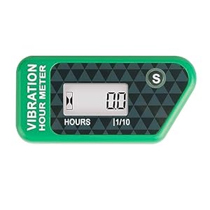 Runleader Digitaler kabelloser Vibrationsstundenzähler