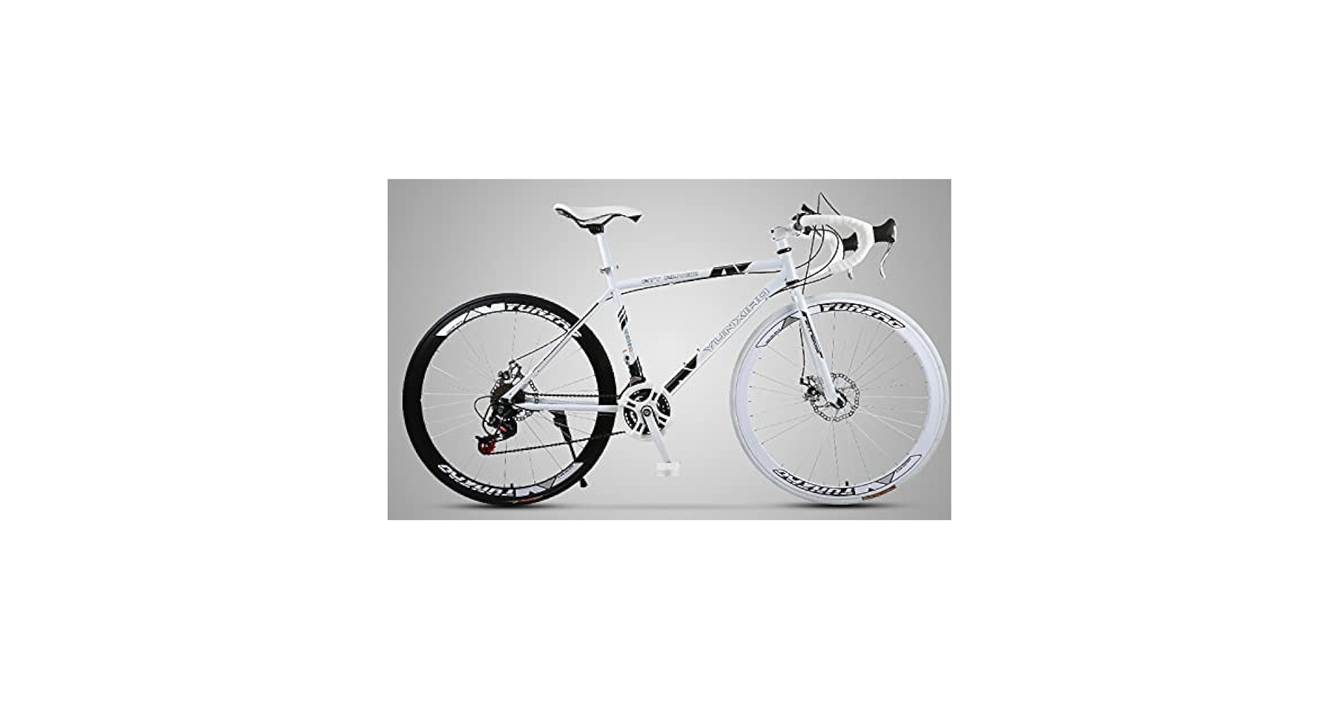 Amazon | 24 スピード高炭素鋼ロード自転車大人のロード可変速