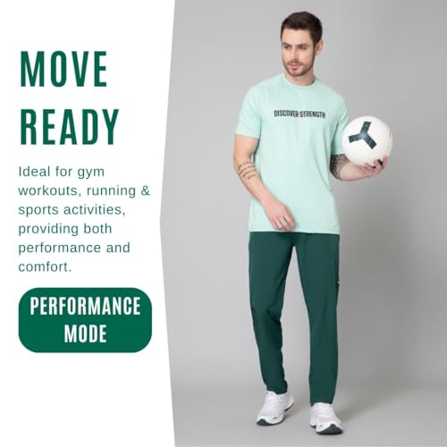 Image of Track Pant for Men for Running, Gym Sports Lower for Men & Boys Summer Track Pants for Men, Boys Multipurpose Mens Lower Activewear Regular Fit Trousers Sports Night Pants for Men