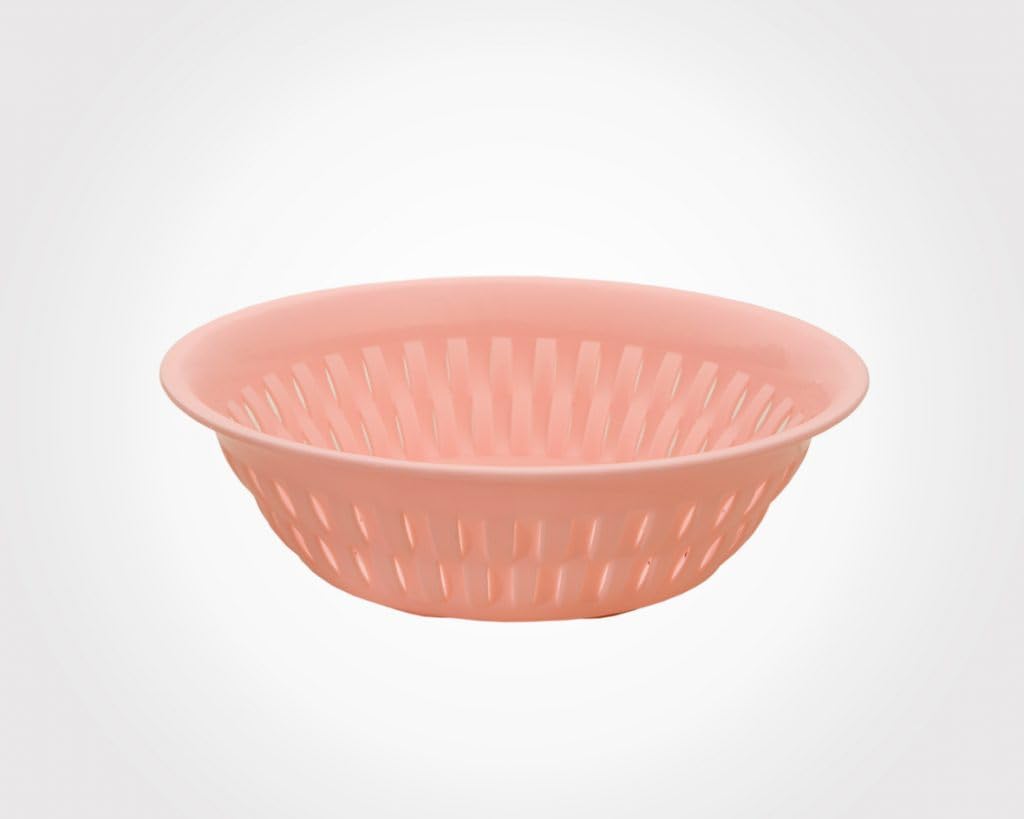 limon Prince Multi Purpose Small basket/Bowl for serving bread,fruit (ASSORTED COLOR) (115235 (25x7 CM))
