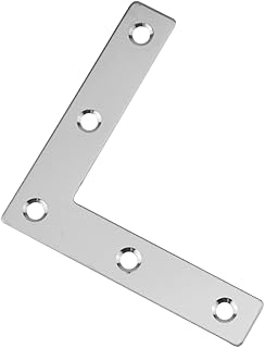 DOITOOL 1pc Cabinet Accessories Joint Right Angle Bracket L Right Angle Bracket Corner Angle Fitting Metal Corner Shelf Wall Mounts Fridge Accessories Corner Brace L Type Bracket Metal