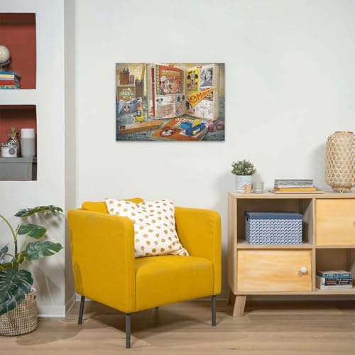 Puzzle 1000 pièces Anniversaire de Mickey 1960 Ravensburger France - vue 9