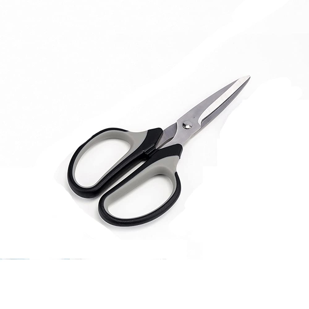 Bastelschere, Mehrzweckschere, 1er-Großpackung, Schere mit ultrascharfer Klinge, angenehm zu greifende Griffe, robuste, scharfe Schere für Büro, Zuhause, Schule, Nähen, Stoff, Bastelbedarf.