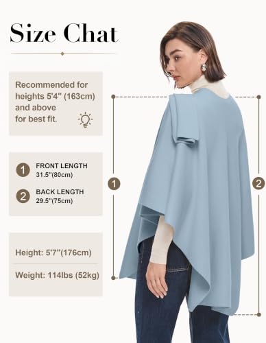Image of PULI Womens Cross Front Poncho Shawl Wrap Elegant Wedding Formal Gift