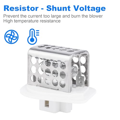 Image of HVAC Blower Motor Resistor Compatible with Cherokee Fan 1997-2001 Resistor Replacement for Wrangler 97-06 Blower Resistor RU353 3A1101 CR158 4864957 RU1046