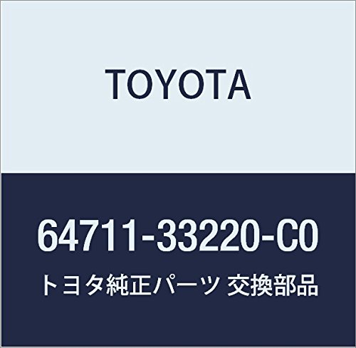 Toyota Genuine Parts Luggage Compartment Floor Mat BLACK Camry HYBRID Part Number 64711-33220-C0