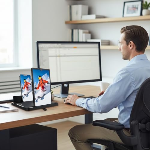 Support smartphone et projecteur agrandisseur d'écran de téléphone
