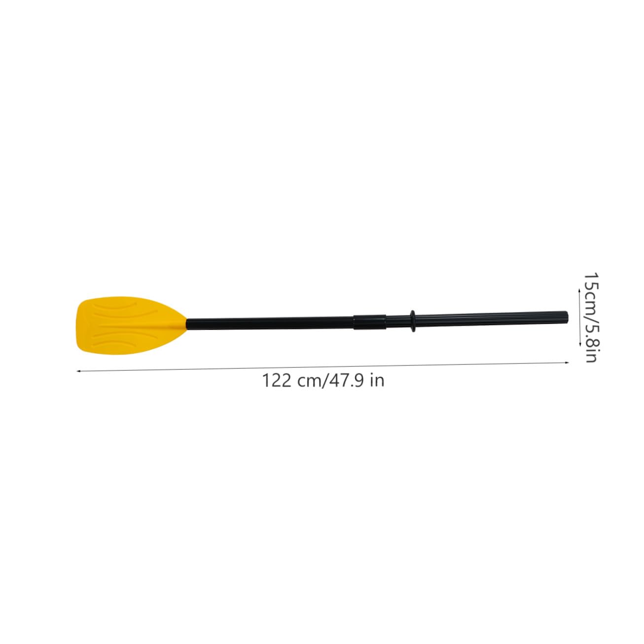 Paletas Desmontables de Plástico para Barco Estilo Francés, Resistentes Palas Acanaladas para Mejor Control, Ideales para Aficionados y Profesionales