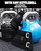 THEFITGUY Kettlebell Wrist & Forearm Guards | 7mm Impact-Absorbing Neoprene | Adjustable Straps for Secure Fit | Lightweight, Durable Protection for Kettlebell Training (Pair)