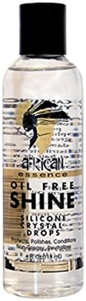 African Essence Oil Free Shine Silicone Crystal Drops (4 Oz)
