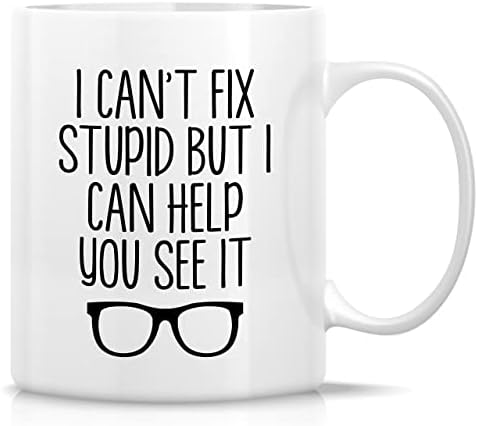 Retreez Funny Mug - Ophthalmologist Eye Doctor Ophthalmology Optometrist 11 Oz Ceramic Coffee Mugs - Funny Sarcasm Motivational Inspirational birthday gift for women men friend coworker him her bestie