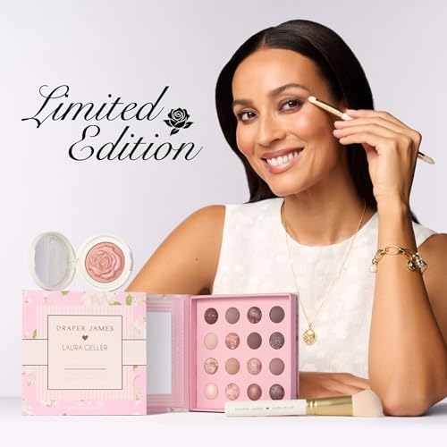 Image of LAURA GELLER NEW YORK Baked Blush-n-Brighten for Mature Skin - 00 In Bloom - Powder Blush Won't Settle into Fine Lines - Buildable Natural Finish - Longlasting Formula - Made in Italy