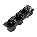 Astra-Depot Car Front Center Console Drink Cup Holder + Coin Tray Storage Box for 1998-2006 E46 3-Series