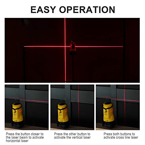 image for CO-Z Line Laser Level with Tripod, Auto Leveling Kit Combo with Horizo