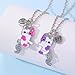 PLABBDPL Collar de amistad de Rompecabezas Imagen de PLABBDPL Collar de amistad de Rompecabezas
