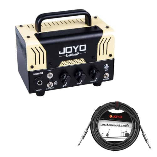 JOYO Meteor II Amplifier Tube Head 20 Watt Preamp Hybrid and CM-04 Professional Audio Instrument...