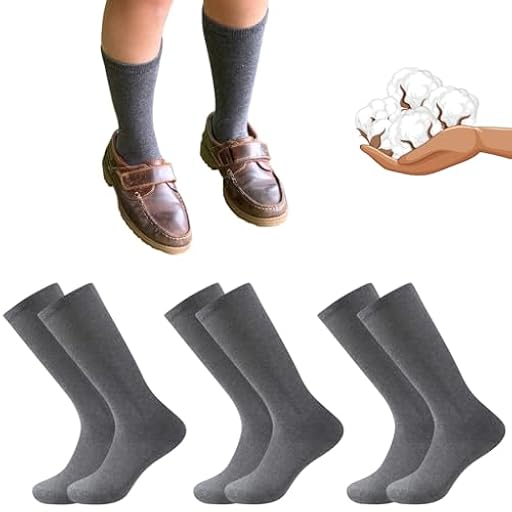 Calcetines Altos 85% Algodón Color Gris Oscuro para Niña, Niño y Adulto. Modelos para Uniformes Escolares, Colegio, Ejecutivos, Trajes, Deporte. Pack de 6 pares. Ideal Uso Diario. Talla 2XL 39 a 44 | Ya disponible en tu tienda friki favorita! En mundofriki.es! Calcetines Altos 85% Algodón Color Gris Oscuro para Niña, Niño y Adulto. Modelos para Uniformes Escolares, Colegio, Ejecutivos, Trajes, Deporte. Pack de 6 pares. Ideal Uso Diario. Talla 2XL 39 a 44 | Ya disponible en tu tienda friki favorita! En mundofriki.es!