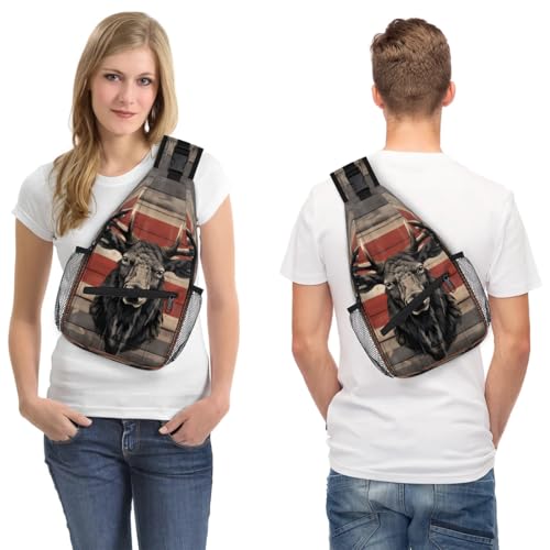 Sling Bag para mujeres y hombres unisex miniatura 7