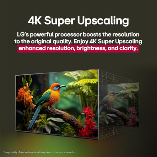 تلفزيون من ال جي بشاشة ٧٥ بوصة، بدقة 4K، موديل UA85006LA، بتقنية إل إي دي