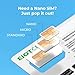 EIOTCLUB SIM Card for Data Only, 5G/4G LTE USA Compatible with Nationwide Networks for Security, Hunting Trail Game Cameras - No Contract Wireless-Triple Cut Size