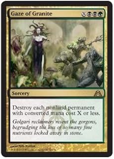 Magic The Gathering - Gaze of Granite (72) - Dragon's Maze