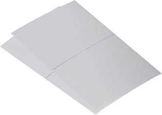 PATIKIL 7" Polarized Film Sheets, 2 Pack Adhesive Polarizer Linear Polarizing Filter for Screen, Photography, Lighting, 100mmx155mm, 0 Degree