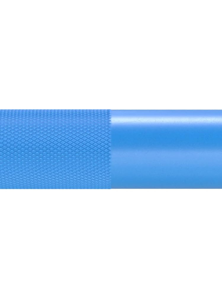 ATLETICA bilanciere | Delta | Electric Blue | Manubrio per sollevamento pesi, powerlifting e allenamento funzionale | 20 kg | marcature IPF e FMI | portata 1000 kg