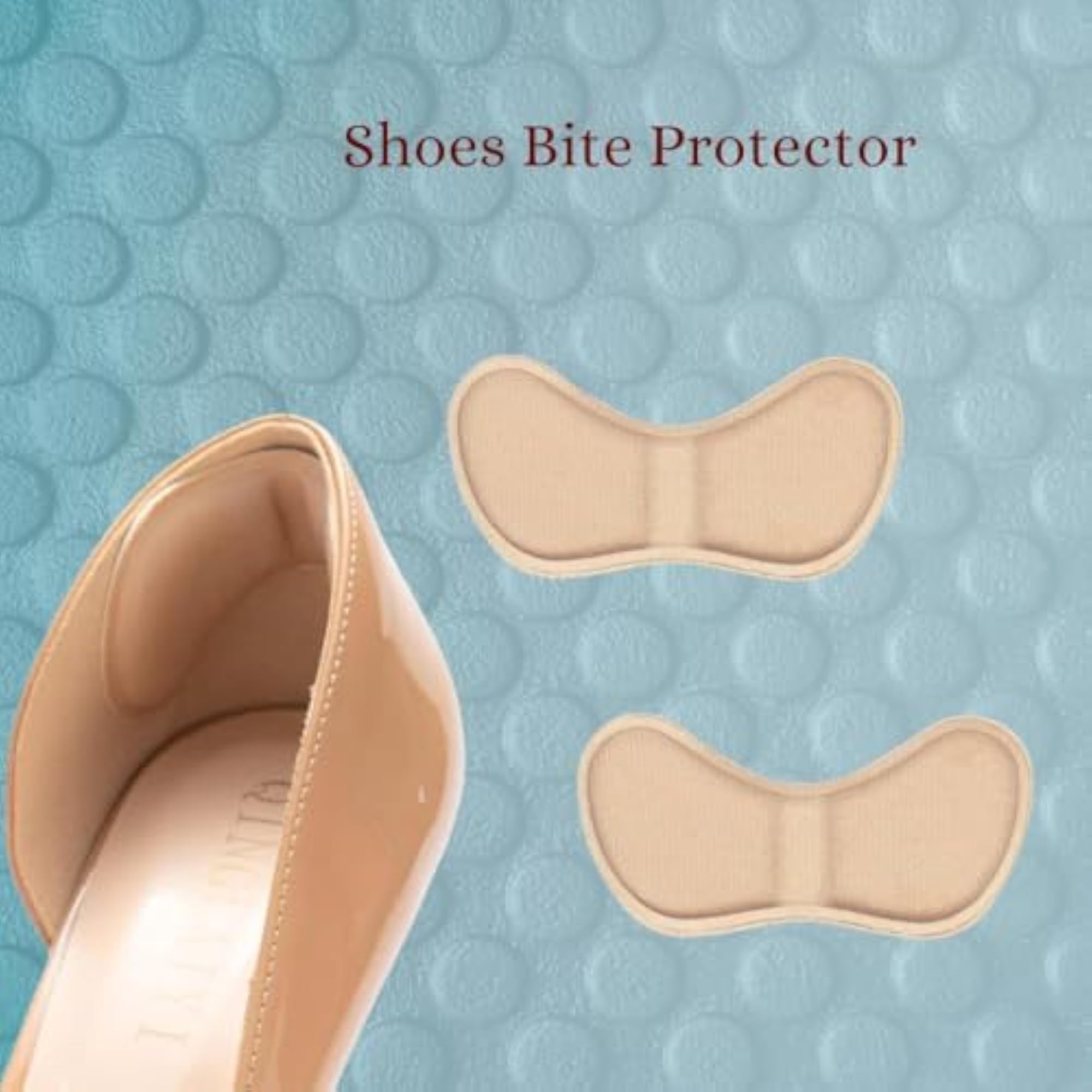 Heel Cushion Pads, Pack of 6 Pairs