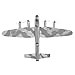 Fascinations Metal Earth Avro Lancaster Bomber 3D Metal Model Kit
