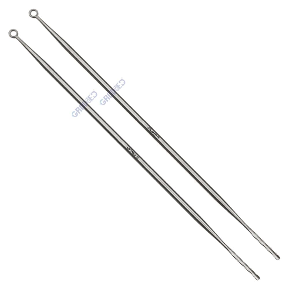 Gromed Jobson Horne Probe, Ear Wax Removal Probe & Ear Cleaning Pick 18cm (7") - SS Ear Wax Removing Cotton Applicator-Double Ended: One Side Ring, Other Side Threaded Probe (Pack of 2) (B0D3XQRZ8C) Amazon Price History, Amazon Price Tracker