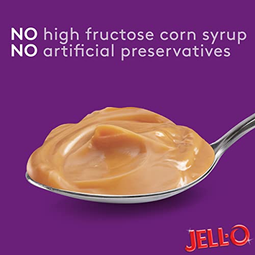 Jell-O Dulce De Leche Sugar Free Ready-To-Eat Pudding Cups Snack, 4 Ct Cups #TOP3