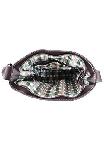 Bolsa Lenna's Transversal L012 Marrom