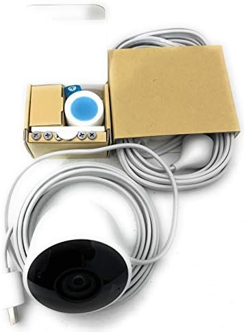 Google Nest Plug-in Outdoor White Wi-Fi Security Camera