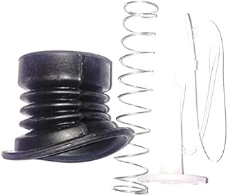 Drain Water Valve Rubber Seal Set Compatible for Videocon | Semi Automatic Drain Pipe Rubber | washing machine drain valve | spare parts (Compatible for Videocon (Bottom Plain)