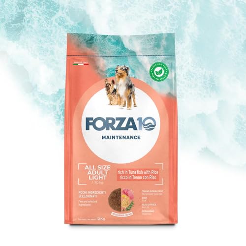 Produktbild von Forza10 Maintenance Light Thunfisch & Reis Trockenfutter für Hunde - 12 kg