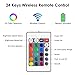 RGBZONE 4 Pin WiFi RGB LED Controller, RF Wireless Remote Control, DC 5V/12V/24V for 5050 3528 5630 RGB LED Strip Lights, Compatible with Alexa Google Home IFTTT