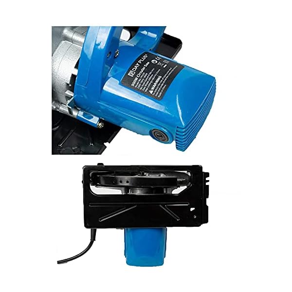 Elektrisch Handkreissäge Tragbar Kabelgebunden Kreissäge 900W 230V Holz Säge, Kreissägeblatt 180mm, Schneiden 55mm… – Bild 6